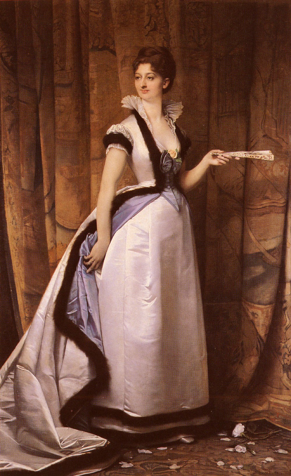 Joseph Portrait Of A Women - Jules Joseph Lefebvre, reproducere canvas