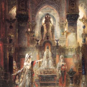 Salome Dancing Before Herod - Gustave Moreau, reproducere canvas