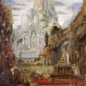 The Triumph Of Alexander The Great - Gustave Moreau, reproducere canvas