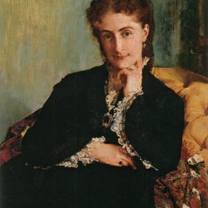 Baudry Paul Ritratto Della Signora Cezard - Paul Jacques AimBaudry, reproducere canvas