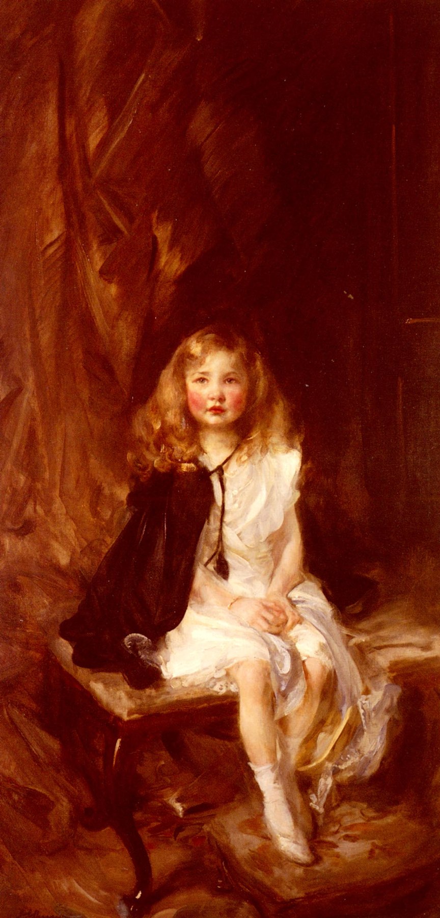 Shannon Sir James Jebusa Bridget, Daughter Of Harold Nickols, Esq - James Jebusa Shannon, reproducere canvas