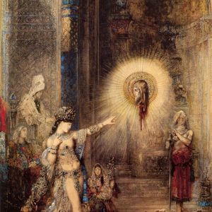 The Apparition - Gustave Moreau, reproducere canvas